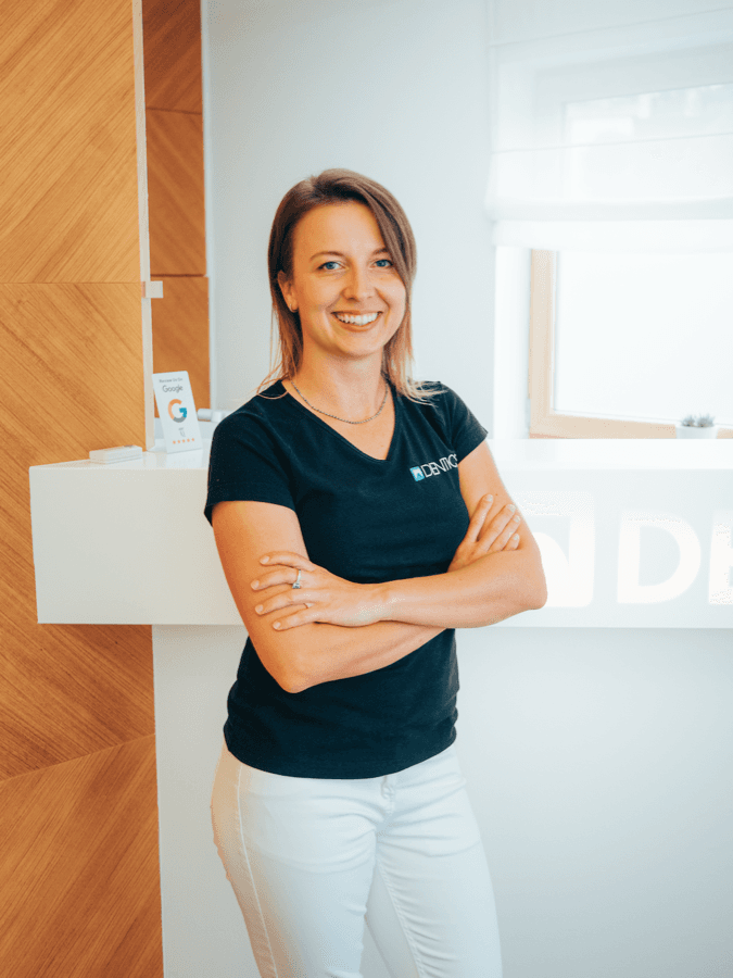 Bc. Michaela Droščínová, dentální hygienistka DENTICS